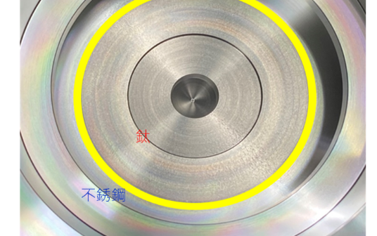  Dissimilar material hard welding